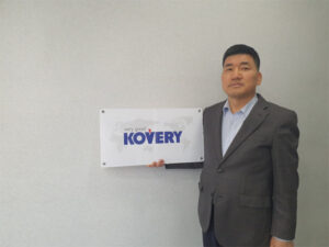 Kovery President Kim Houng joong Renishaw’s optical encoders selected for ‘unique’ linear motor