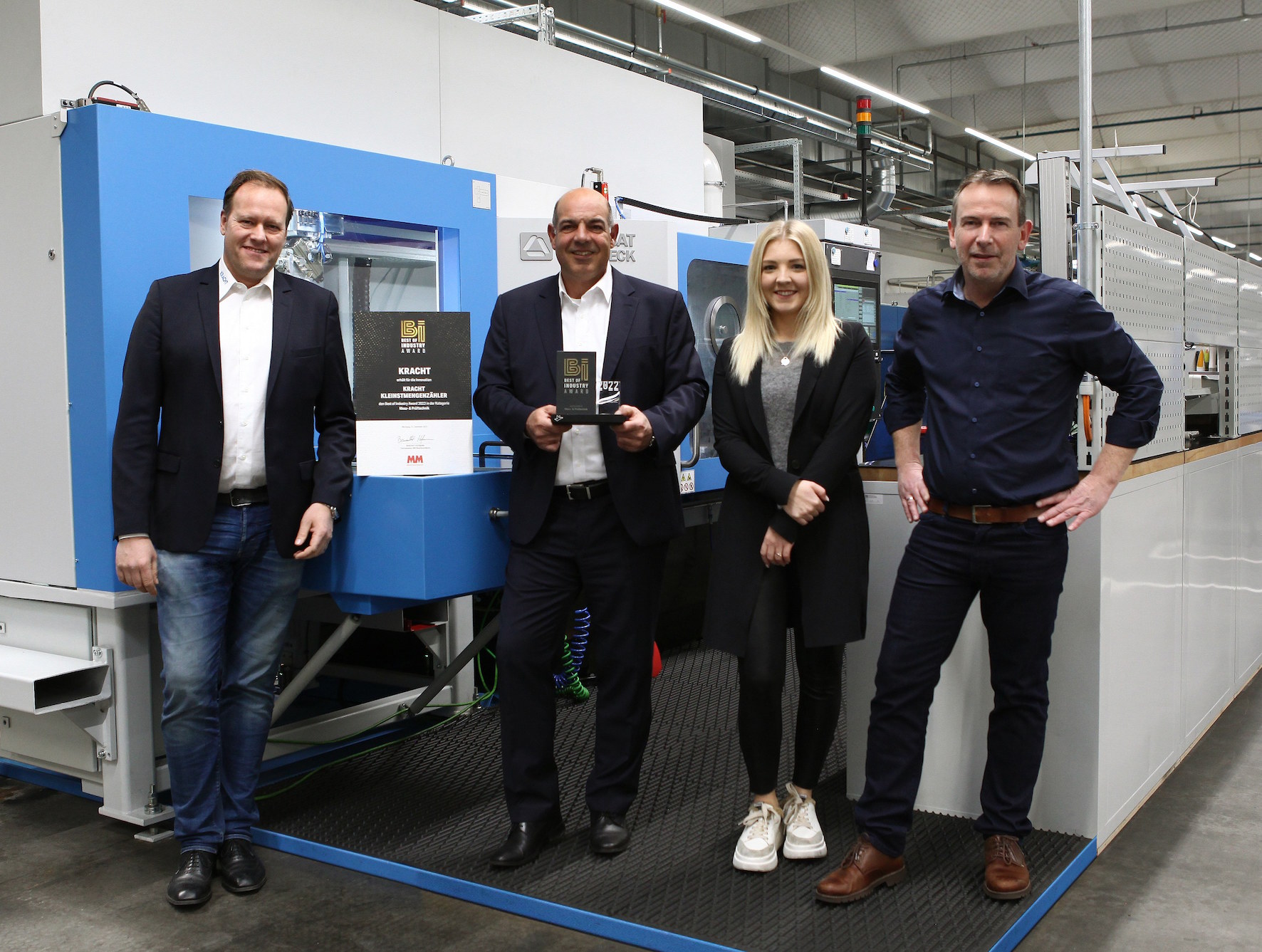 World’s smallest gear type flow meter wins in the “Test and Measurement” category at the Best of Industry Award 2022