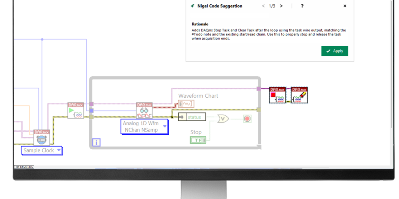 Emerson reaches milestone with enhanced AI for flagship test and measurement software platform