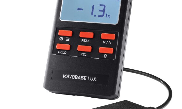 GOSSEN introduces new MAVOBASE-LUX model in the field of light measurement technology