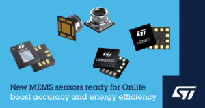 MEMS sensors P4430D big Advanced MEMS sensors from STMicroelectronics power-up the Onlife era
