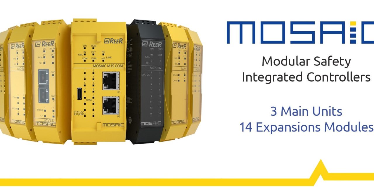 ReeR’s New ATEX-Certified Versions of MOSAIC Safety Controllers