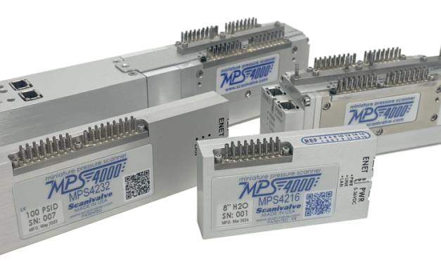 The world’s first truly synchronous 64-channel miniature pressure scanner launches in Europe