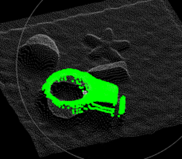 Fully automated inspection of underbody trays with machine vision