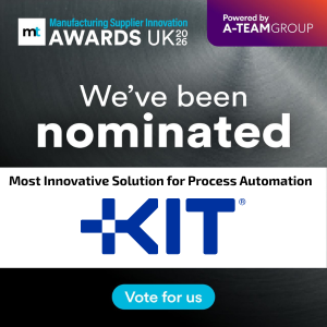 KIT shortlisted for national award recognising practical process automation