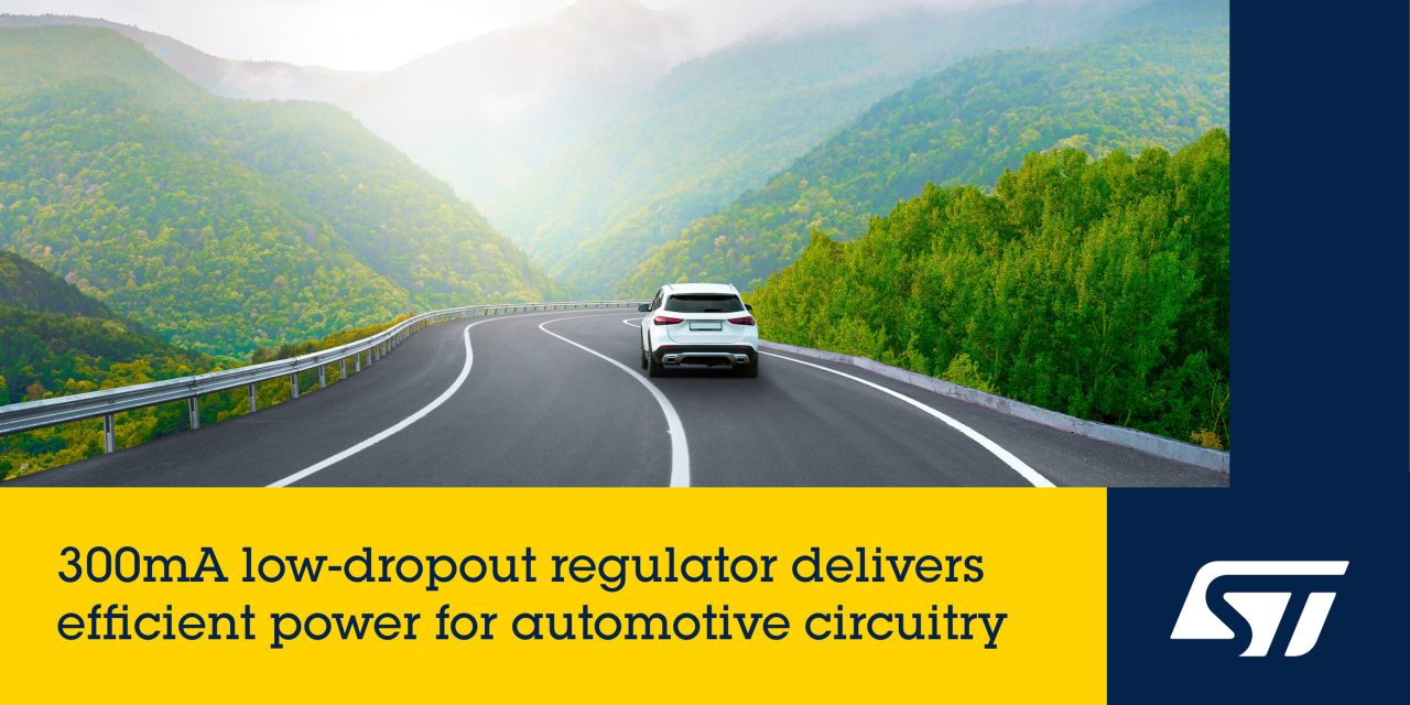STMicroelectronics’ L99VR03 preserves battery energy in challenging conditions