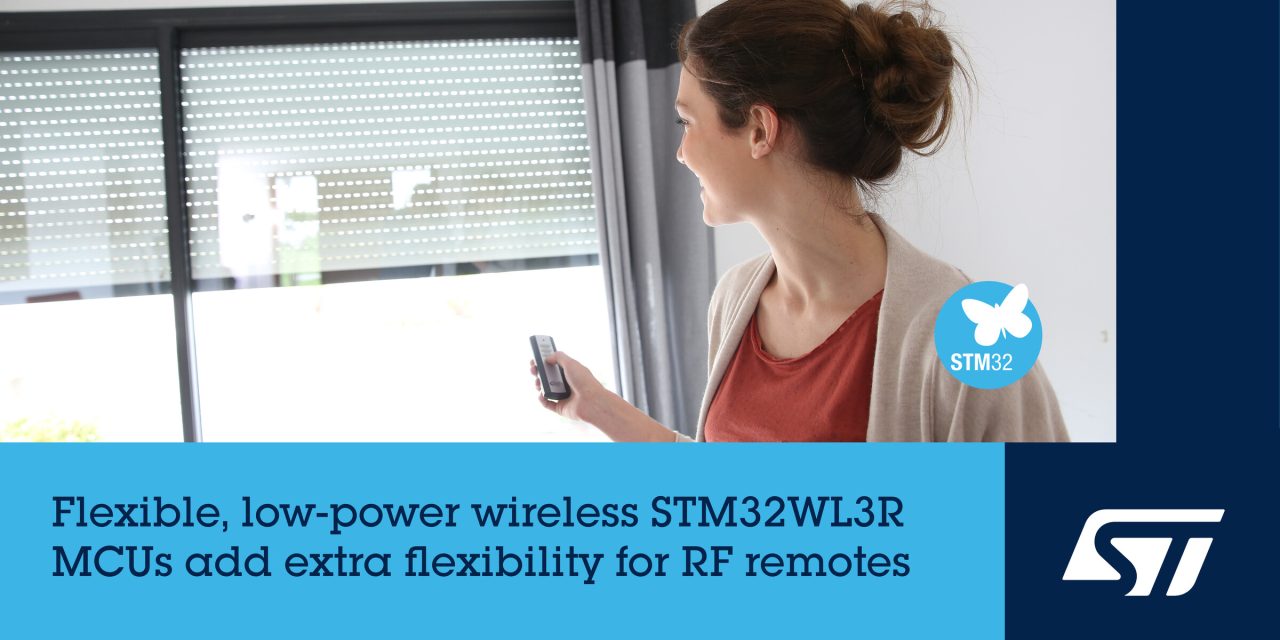 STM32WL3R: STMicroelectronics introduces new battery-saving wireless microcontrollers