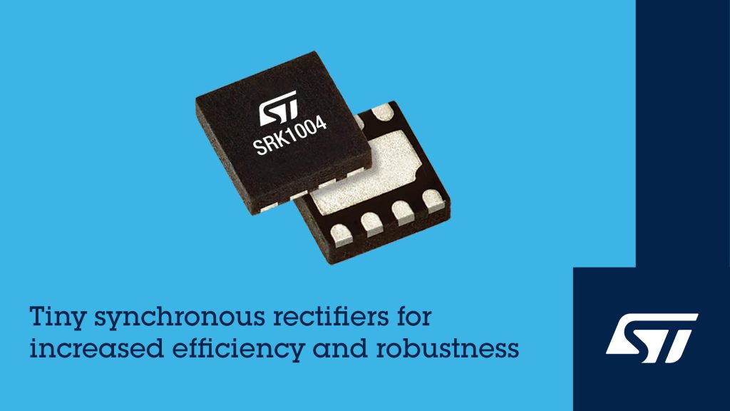 SRK1004: STMicroelectronics reveals tiny, high-efficiency synchronous ...