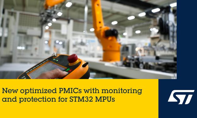 Powermanagement optimised ICs for STM32 microprocessors in industrial applications