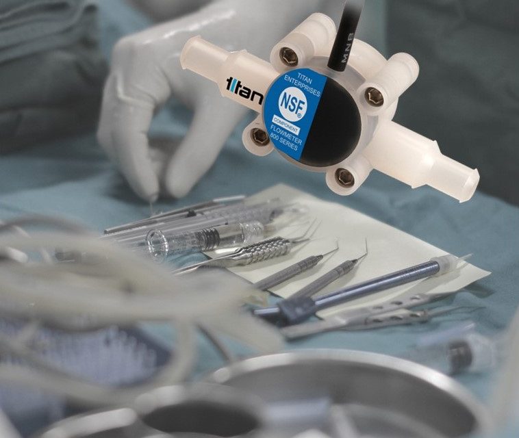 Precision and protection: Titan’s 800 Series Flowmeters power peracetic acid dispensing systems