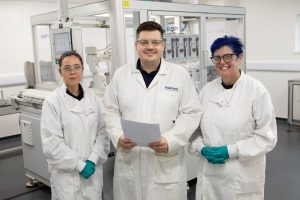 Palintest Antonia Kamenova Matthew Hentley Richold and Kerry Tully Palintest strengthens manufacturing operations at UK site