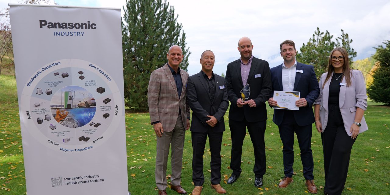 Farnell named Panasonic Industry Europe’s “High Service Distributor of the Year 2025”