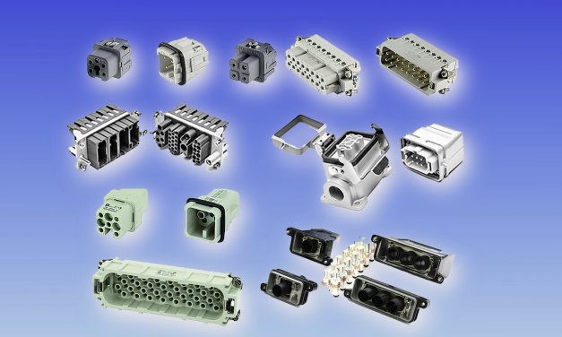 Heavy-duty rectangular connectors for harsh environments
