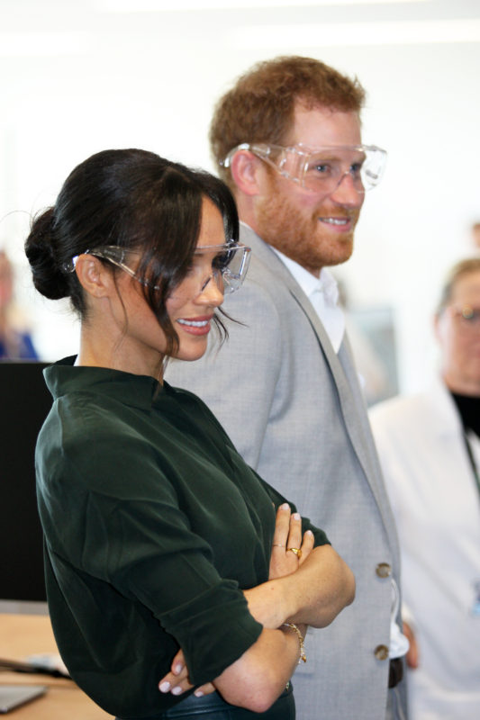 Mecmesin OmniTest Machine Demo by the Duchess of Sussex at University of Chichester Tech Park Opening