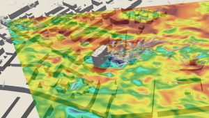 Pic1 3D wind simulation web Revolutionary 3D wind turbulence simulation with real world data from LIDAR system