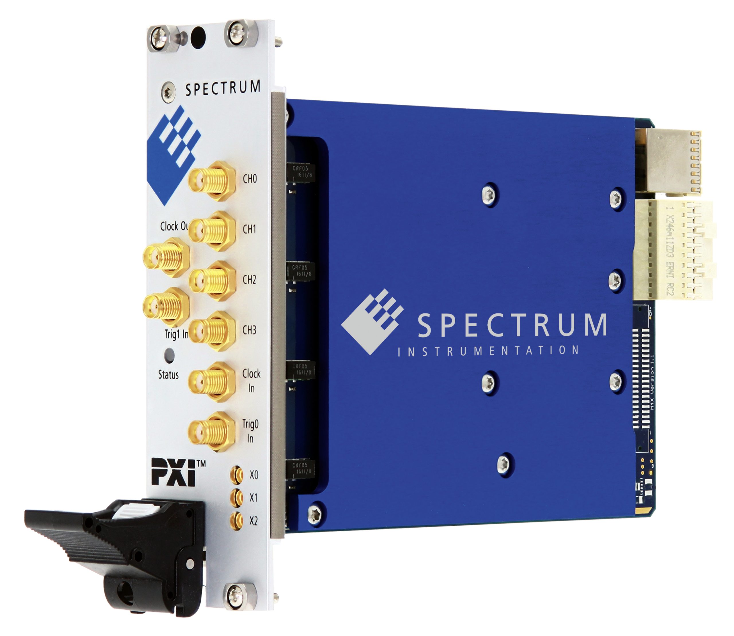 Atomic clocks refined with AWG cards in PXIe format