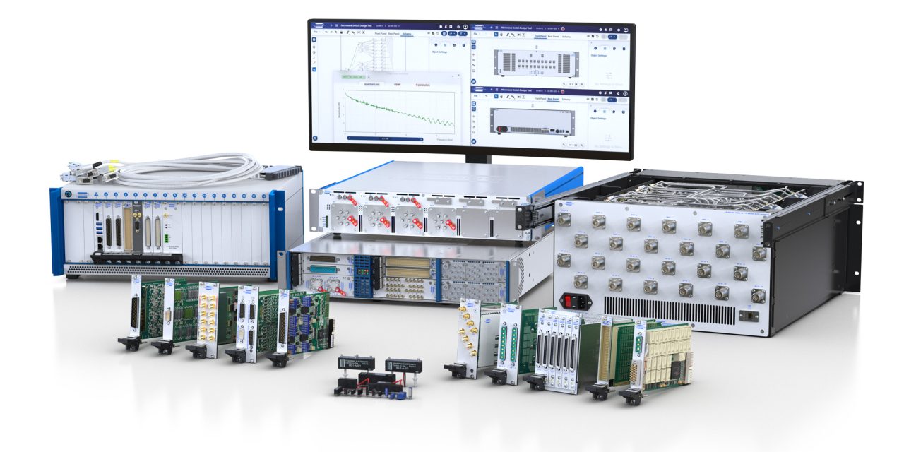 Switching expertise for automated test on show at productronica from Pickering Group