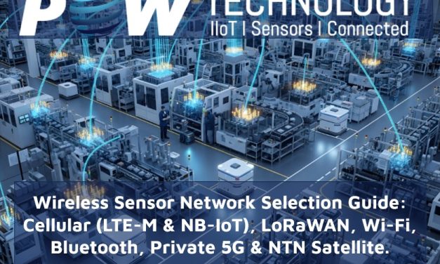 De-mystifying wireless sensor networks: The relative benefits of cellular (LTE‑M & NB‑IoT), LoRaWAN, Wi‑Fi, Bluetooth, Private 5G And NTN