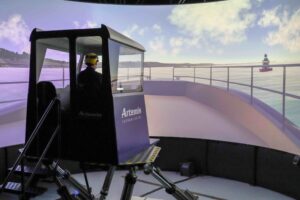 Powerboat simulator 1 Artemis Technologies adds powerboat capability to simulator
