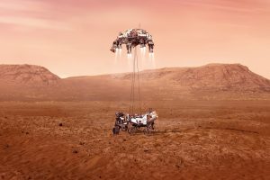 PressFoto FraunhoferIISB sglux Mars2020 Mission Perseverance Rover Touchdown 18x12cm 300dpi copy Sensor technology with silicon carbide for use in space: UV diodes on Mars mission