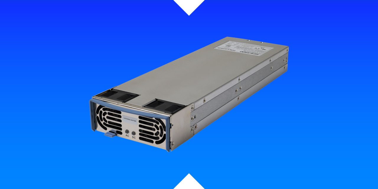TDK announces compact 1U 3500 W industrial rack mount supplies