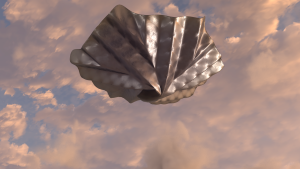 Pridwen Heat Shield_ Desecnt space forge