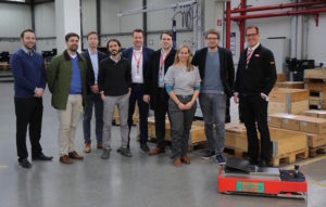 Project team LiONS lres copy Navigation by light: research project demonstrates the possibilities for light-based positioning in industrial applications