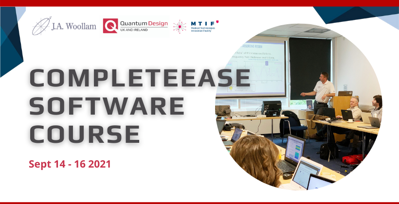 J A Woollam CompleteEase Software Training Course 2021