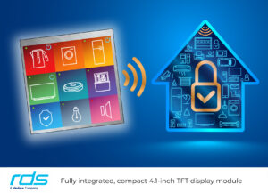RDS PR Image 4.1 inch Smart TFT Display 23012023 Smart TFT display module supports custom user interfaces