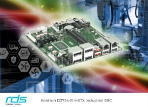 RDS PR Image Kontron D3724 R mSTX 09012023 High performance single board computer designed for graphics intensive tasks