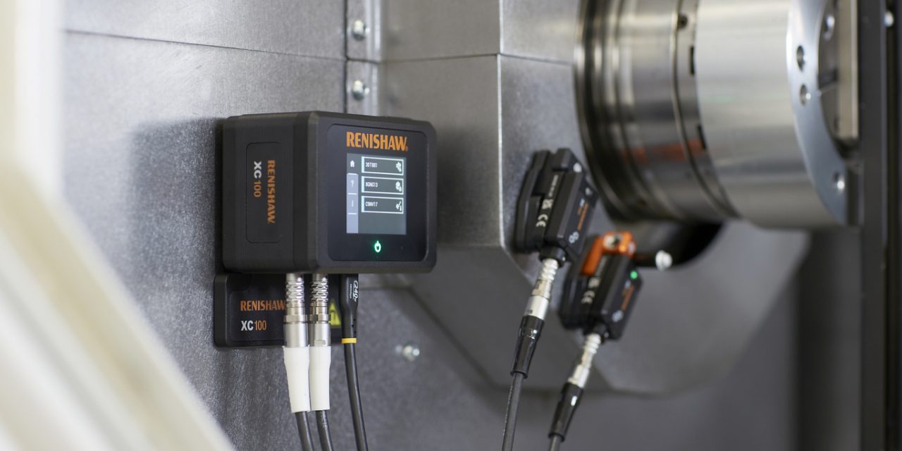 Renishaw launches its new XC100 environmental compensator for precision calibration