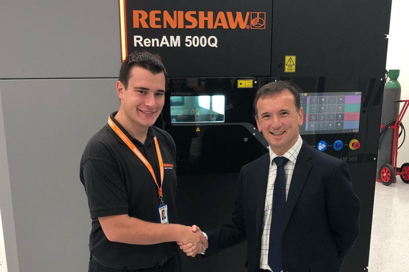 Renishaw hosts Secretary of State for Wales for visit focused on supporting engineering