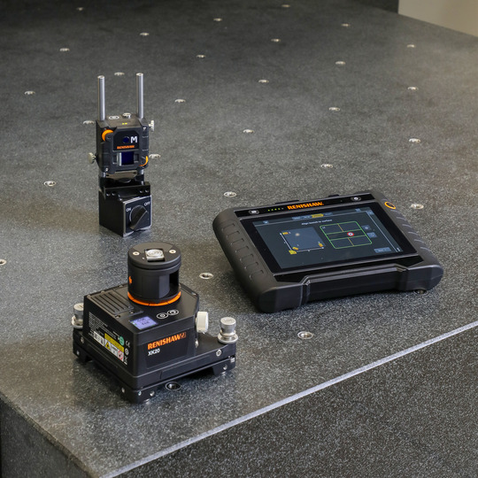 Renishaw broadens geometric measurement capabilities for its XK20 alignment laser system