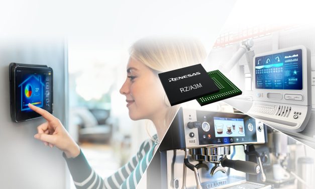 Renesas Extends RZ/A MPU Line-up with RZ/A3M for Cost-Sensitive, Advanced HMI Solutions