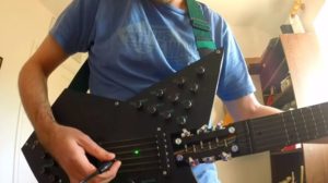 RS838 Synth guitar hybrid RS Components announces winner of DesignSpark ‘Summer of Sound’ design challenge