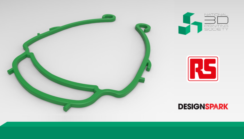 RS Components rallies its DesignSpark engineering community to produce 3D-printed visors to help protect COVID-19 health workers