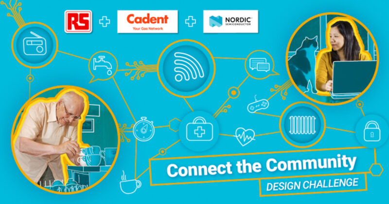 RS Components teams up with Nordic Semiconductor and Cadent on new design challenge to combat isolation