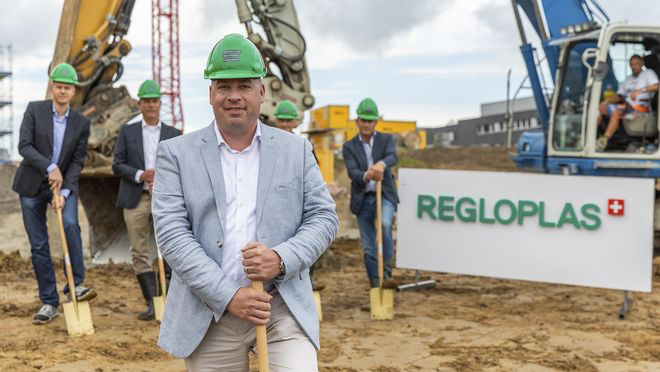 Ground-breaking ceremony takes place for the new Regloplas building
