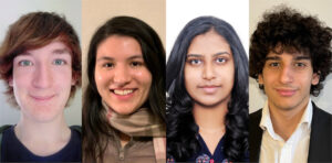 Runner up group 2 LtoR Jonathan Prince Viviana Nicole Pazos Puente Muktha Rajan Ziya Ruso Future engineers on right track after Siemens’ sustainable transport competition