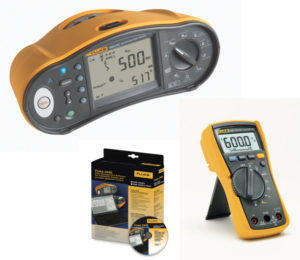 S0305fl Fluke 1660 Series Multifunction Installation Tester with free DMM offers Fluke 1660 Series Multifunction Installation Testers with free Digital Multimeter and data management software