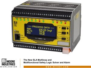 SLA release image The New SLA Multiloop and Multifunctional Safety Logic Solver and Alarm