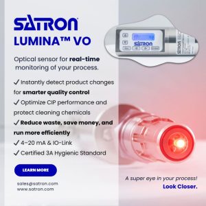 Satron’s precision turbidity measurement is transforming CIP washline efficiency