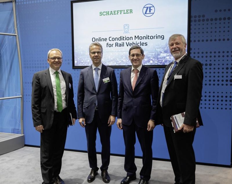 Rail 4.0: Schaeffler and ZF announce rail condition monitoring collaboration