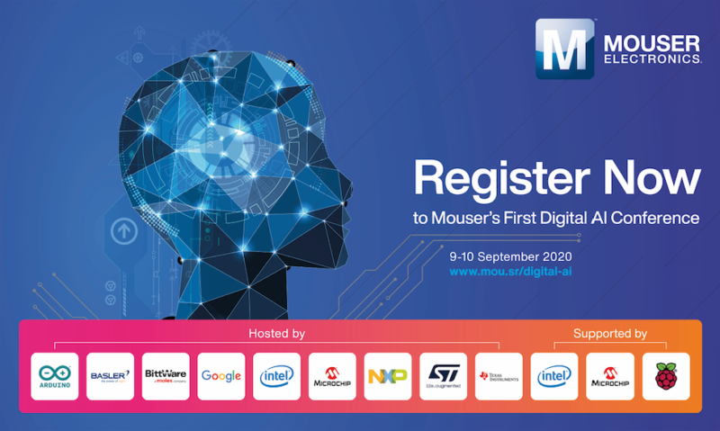 Registration now open for Digital AI Conference presented by Mouser
