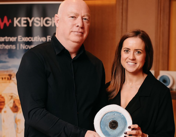 Distrelec sales achievements recognised by Keysight Technologies