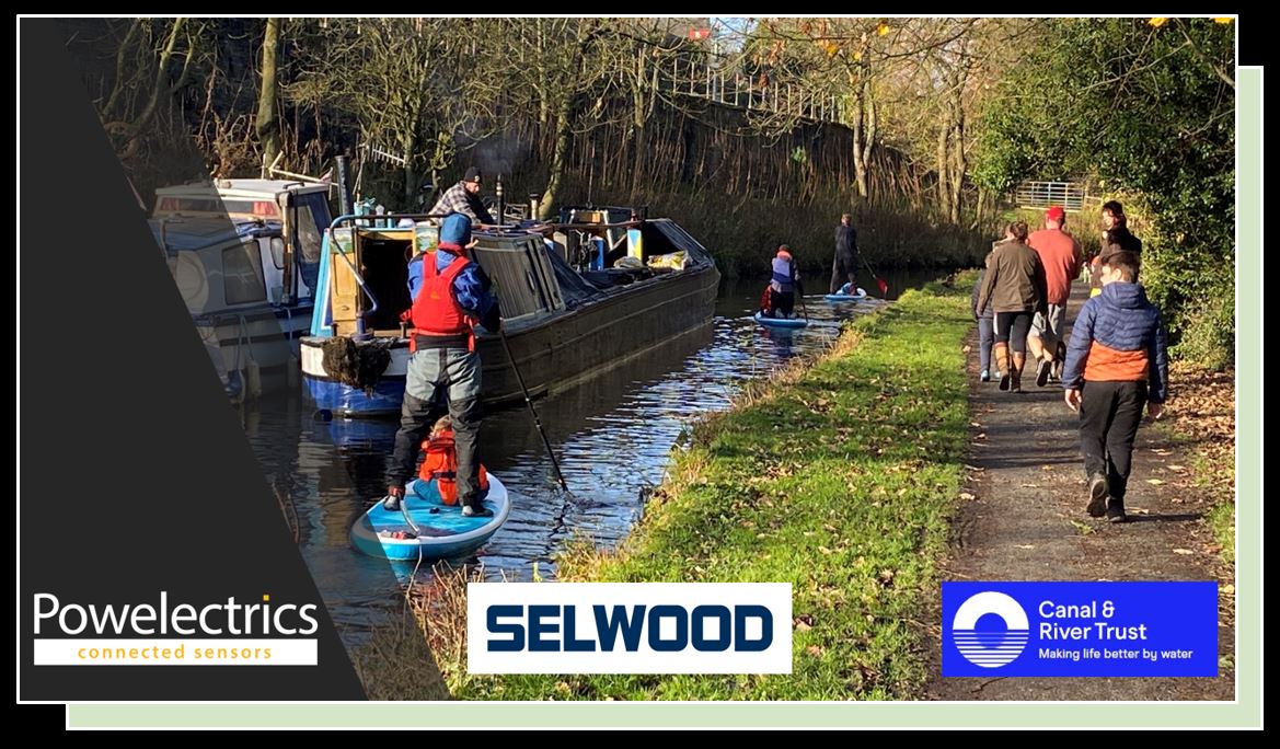 Selwood uses Powelectrics’ IIoT technology to help the Canal & River Trust keep Britain’s waterways safe and scenic!