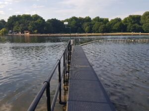 SepentineESNET location Advanced water quality monitor installed in the Serpentine