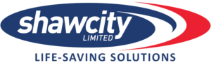 Shawcity logo life saving strapline large transparent white text Shawcity high performance gas sensors detect 28 common and exotic gases