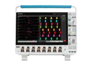 TEK042 Image MSO58B 003 8ch spectrum view Tektronix enhances acclaimed 5 Series Mixed Signal Oscilloscope