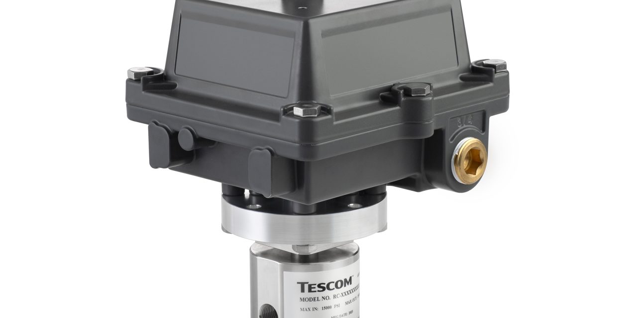 New Emerson motorised control valve reduces offshore chemical injection costs for refineries